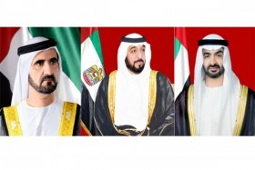 رئيس الدولة ونائبه ومحمد بن زايد يتلقون برقيات تهنئة بالعام الميلادي الجديد 2020