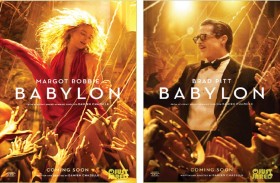 طرح بوسترات فيلم مارجوت روبي وبراد بيت Babylon قبل عرضه في ديسمبر