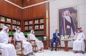 عمار النعيمي يستقبل سفير الجزائر