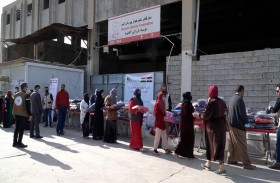  1.2 مليون شخص يستفيدون من مساعدات الهلال الأحمر الشتوية