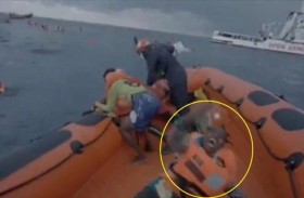 أين طفلي؟.. فيديو مأساوي لأم لحظة غرق رضيعها 