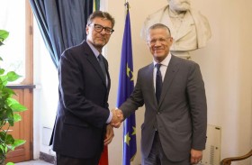 المبعوث الخاص لشؤون الأعمال والأعمال الخيرية يختتم زيارة إلى إيطاليا لتعزيز التعاون الإستراتيجي