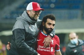 كلوب: محمد صلاح سعيد في ليفربول 