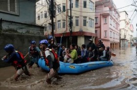 42 قتيلا جراء فيضانات وانزلاقات أرضية في النيبال 