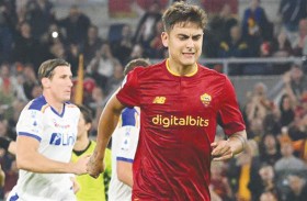 روما يعلن غياب ديبالا لمدة شهر 