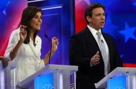 هيلي ودي سانتيس يعلنان دعم ترامب في الانتخابات