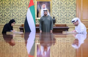 حمدان بن زايد يشهد توقيع اتفاقيات تعاون ما بين هيئة البيئة – أبوظبي ومجموعة سفين و 3 جامعات بالدولة