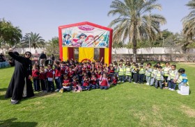 بلدية مدينة أبوظبي تنظم فعالية (أبوظبي جميلة) للحفاظ على المظهر العام في الوثبة ومصفح