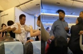 معركة في الجو بسبب «سُعال» راكب