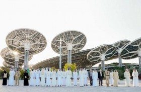 وفد من شرطة عجمان يطلع على جناح الاستدامة في معرض إكسبو 2020