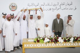هجن الرئاسة تحصد سيف رئيس الدولة في ختامي الوثبة 2025
