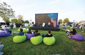 عبدالرحمن آل علي يروي لجمهور فعالية  «شاشة»  قصة مشروع  إنيمي ستور 