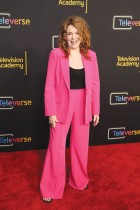 الممثلة الأمريكية ديدري أوكونيل، بطلة مسلسل «البطريق»، لدى حضورها مهرجان تيليفرس الافتتاحي لأكاديمية التلفزيون في لوس أنجلوس. ا ف ب