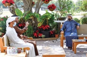 محمد بن راشد ومحمد بن زايد يناقشان قضايا وطنية واستراتيجية 