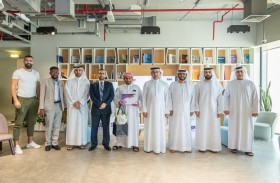 قافة تحتفي بالشاعر خلف الكعبي من أصحاب الهمم 