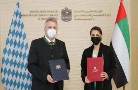 تعاون بين الإمارات وبافاريا في العمل من أجل المناخ وحماية البيئة