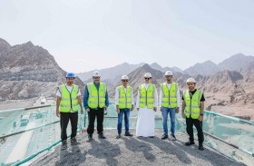 44 % نسبة الإنجاز في المحطة الكهرومائية في حتا بقدرة 250 ميجاوات