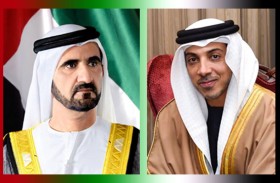 محمد بن راشد ومنصور بن زايد يهنئان رئيس وزراء الجمهورية اليمنية الجديد