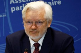 أسانج يدافع أمام مجلس أوروبا عن حرية نشر المعلومات 