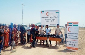 1.4 مليون شخص يستفيدون من أضاحي الهلال الأحمر في 57 دولة حول العالم