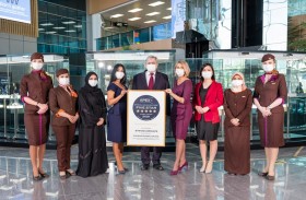 الاتحاد للطيران تحصل على تصنيف 5 نجوم من أبيكس 2021