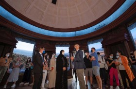 سارة الأميري تزور جناحي ليسوتو وميكرونيزيا في إكسبو 2020 دبي 