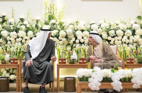 رئيس الدولة يحضر حفل زفاف نجلي فيصل البناي