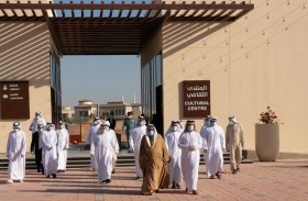 حاكم الشارقة يتفقد منتزهي كشيشة وشغرافة