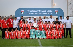 تتويج شباب الأهلي ببطولة دوري تحت 10 سنوات (ب)