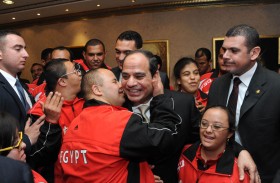 أول ألعاب أفريقية برعاية الرئيس عبد الفتاح السيسي  على مائدة اجتماعات مجلس إدارة والمكتب التنفيذي للأولمبياد الخاص الدولي