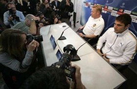 تلاسن بين كومان وخواكين قبيل لقاء برشلونة وبيتيس