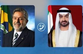 رئيس الدولة يهنئ هاتفياً الرئيس البرازيلي المنتخب