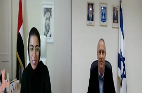 نورة الكعبي تبحث مع وزير الثقافة الإسرائيلي تعزيز العلاقات بين البلدين 