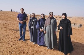 الشارقة لإدارة الأصول تشارك في حملة  تشجير محمية المنتثر