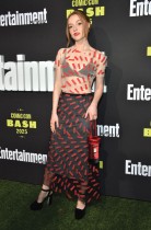 الممثلة الإنجليزية هارييت سلاتر لدى حضورها حفل كوميك كون السنوي في سان دييغو، كاليفورنيا. ا ف ب