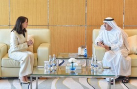 حاكم أم القيوين يستقبل قنصل عام الولايات المتحدة الأمريكية