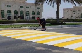 بلدية منطقة الظفرة تقوم بتأهيل وصيانة الأصول بمدينة السلع