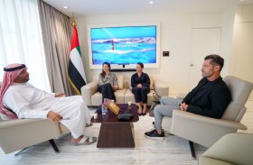 «الشارقة الرياضي» يناقش استكمال المشاريع الرياضية المشتركة مع أجاكس أمستردام