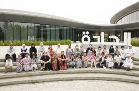 جميلة القاسمي تشارك أيتام «الشارقة للتمكين» في إفطار رمضاني