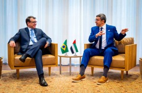 عبدالله بن زايد يلتقي وزير خارجية البرازيل في نيويورك