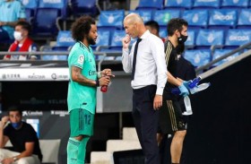 زيدان: تشرفت بالعمل مع مارسيلو