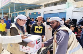 متطوعو الهلال الأحمر الإماراتي يواصلون نشر الخير في الأردن حتى الأيام الأخيرة من رمضان