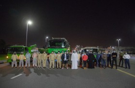 حرة مطار الشارقة الدولي تكثف جهودها الاحترازية بتعقيم كافة مرافقها بالتعاون مع بيئة