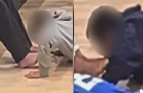 «لعق القدمين».. فعالية لجمع التبرعات