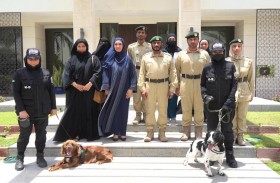 شرطة دبي و مؤسسة رعاية النساء والأطفال  تناقشان نتائج تطبيق العلاج النفسي بمساعدة الحيوانات الأليفة