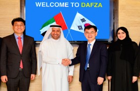 دافزا تستقبل وفداً من مكتب تخطيط المنطقة الاقتصادية الكورية الجنوبية
