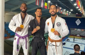 3 ميداليات ذهبية لأبطال الإمارات في بطولة أرمينيا الوطنية للجوجيتسو