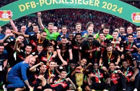 بـثنائية محلية.. ليفركوزن يتوج  موسمه التاريخي