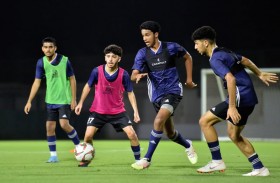 أبيض الناشئين يُواصل تدريباته في ملعب ذياب عوانة