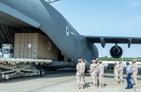 الإمارات تواصل شحن المستشفى الميداني إلى غزة 